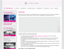 Tablet Screenshot of energieberatung-enia.de